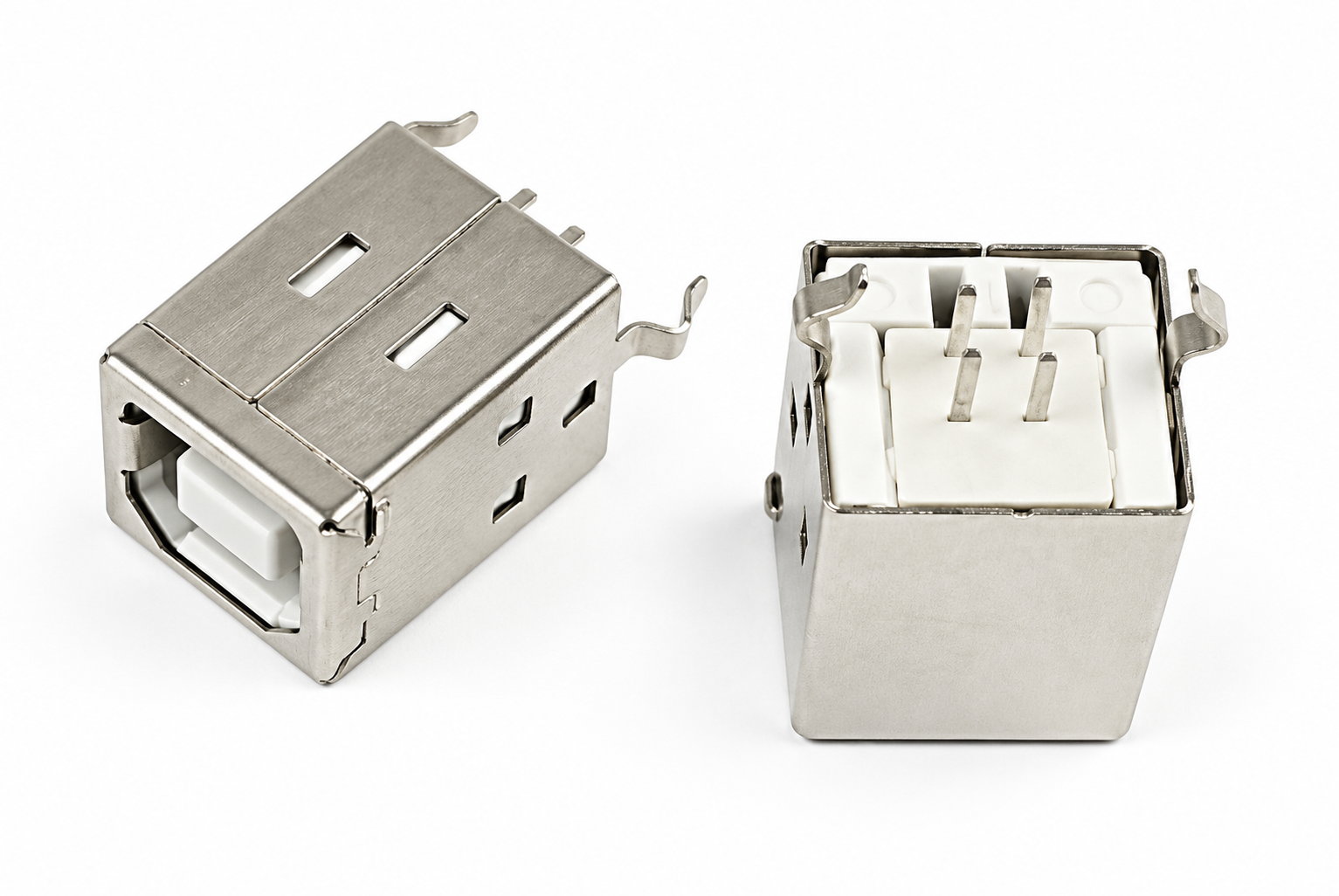 Connector usb type B-RA-DIP