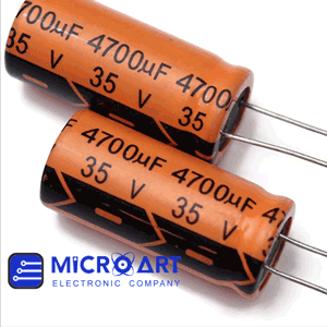 خازن الکترولیتی 35V- 1000μF
