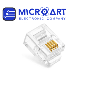 سوکت تلفن 6 پین RJ12